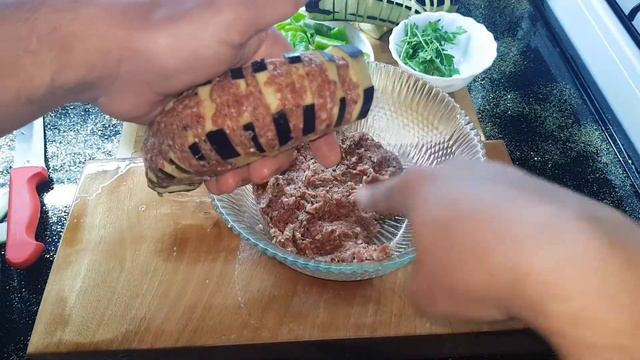 YELPAZE KEBABI (PATLICANLI KEBAP) NASIL YAPILIR |iftar lezzetleri| How to make a fan kebab смотреть онлайн