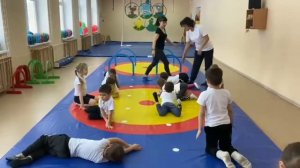 Физкультурное занятие по методике Ефименко с детьми с ОВЗ