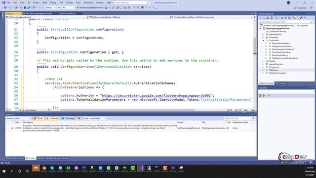 Flutter Tutorial - Shopping App #14 Integrated Firebase Auth with API смотреть онлайн