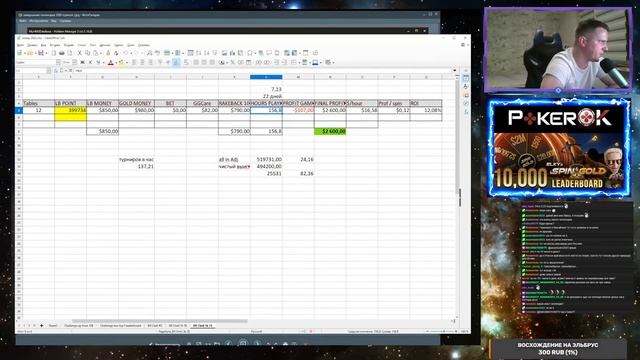 Подведение итогов челленджа! 3к за месяц в спинах по 3$! смотреть онлайн