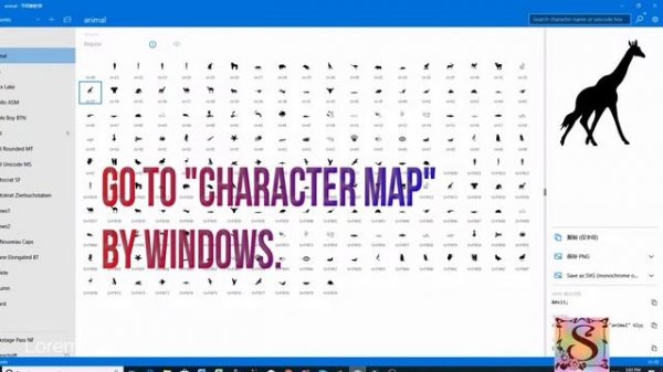 How to Find Unicode for Symbol Font