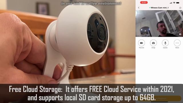 Winees Smart Camera: Unbelievable Night Vision & 6 Months Free Cloud Service смотреть онлайн