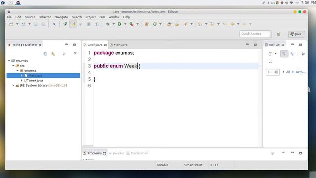 204 Java advanced JAVA enums смотреть онлайн
