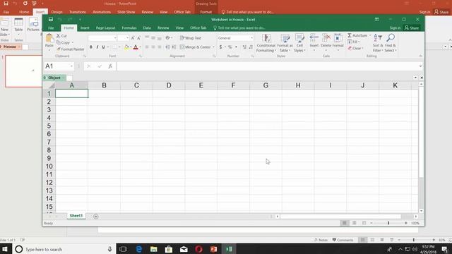 How to Attach an Excel File in PowerPoint смотреть онлайн