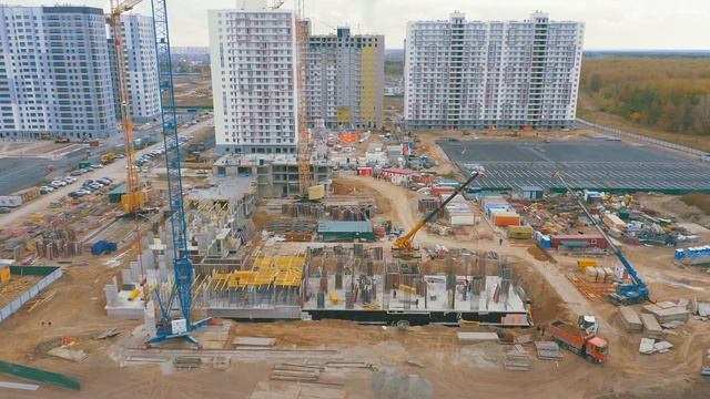 Динамика строительства ЖК "Меридиан Юг", сентябрь 2022 смотреть онлайн