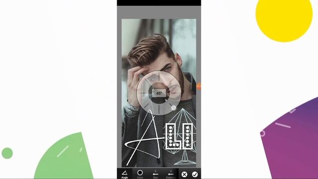 How to make colour circle glass font || Ps Touch || Zeshan Tech || Easy Glass Font Method смотреть онлайн