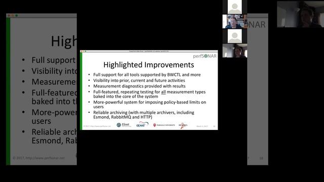 perfSONAR 4.0 Webinar смотреть онлайн