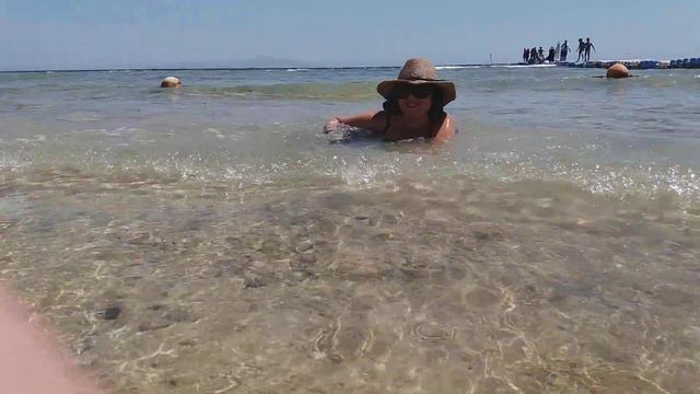 Заход в море в Queen Sharm Resort 4* Шарм-эль-Шэйх