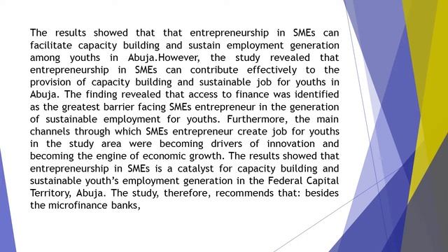Entrepreneurship in Small and Medium Enterprises A Catalyst for Capacity Building and Sustainable Y смотреть онлайн