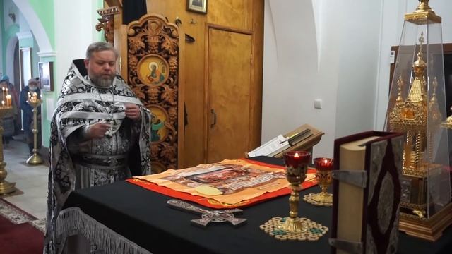 Богослужение Похвала Пресвятой Богородицы (фрагмент) смотреть онлайн