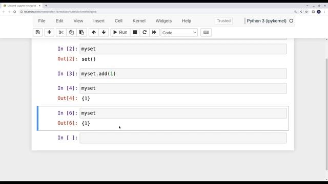 Sets 10 - Quick overview of sets in python смотреть онлайн