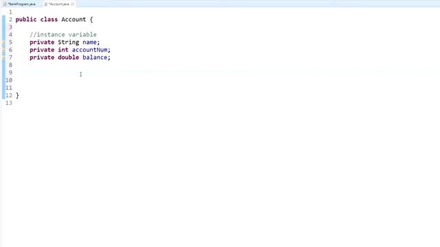 Java Programming Tutorial 14 Creating a Class, Instance Variables, and a Constructor смотреть онлайн