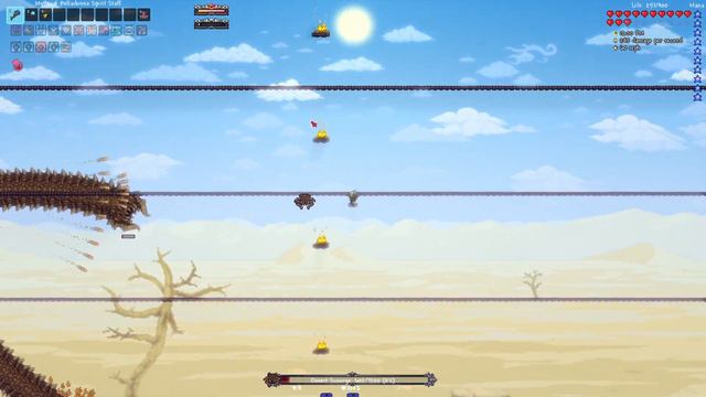 Master-Malice Desert Scourge - Terraria Calamity Mod смотреть онлайн