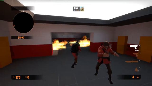 [CSGO] Testing a class based gamemode: TF2 Playermodels/Health and Ressuply смотреть онлайн