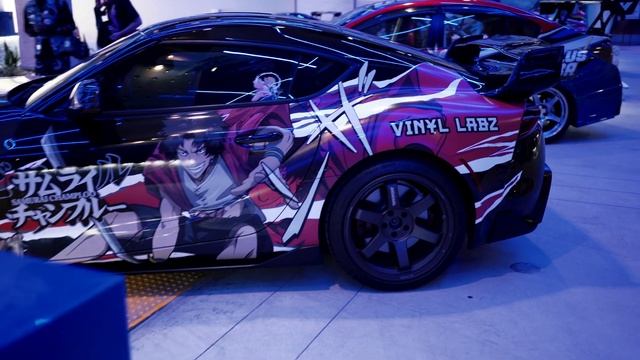 Anaheim California Garden Walk Okaeri Itasha Car Show смотреть онлайн