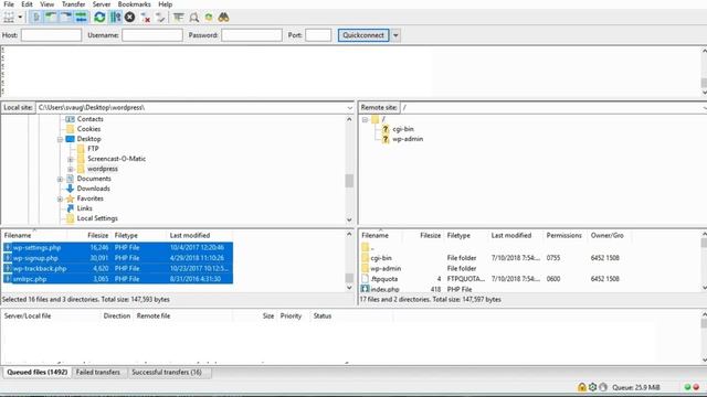 Installing WordPress Manually Using FTP смотреть онлайн