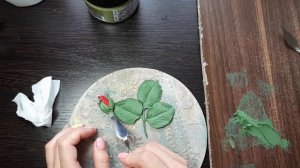 Скульптурная живопись «Роза»