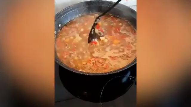 Узбекский чузма лагман