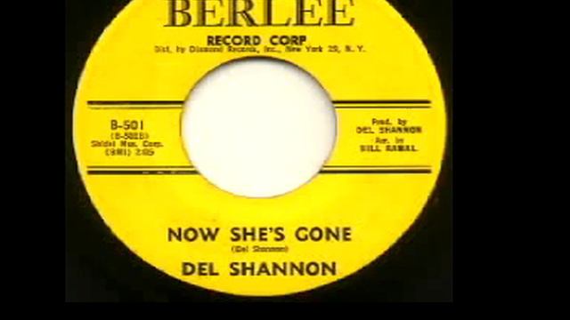 Del Shannon - "Now She's Gone" смотреть онлайн