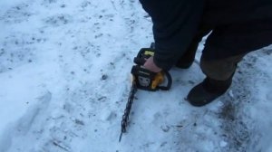 кусторез из бензопилы