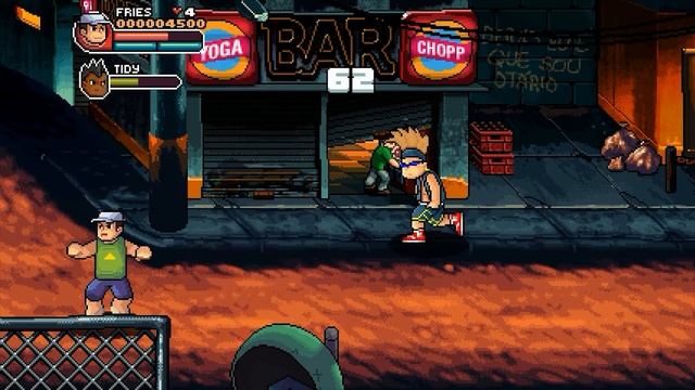 99Vidas Gameplay | Taking Fries to Suplex City! | Stage 1 + Boss fight смотреть онлайн