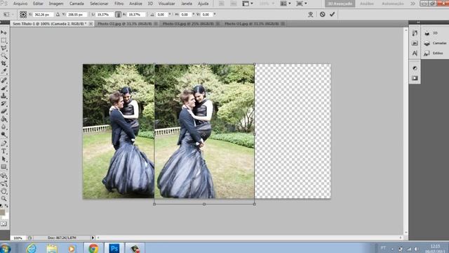 Manual do Photoshop: Como fazer mesclagem смотреть онлайн