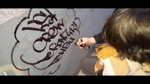 В НАС СТРЕЛЯЛИ!!tegging in kursk #graffiti #граффити #теггинг #tegging