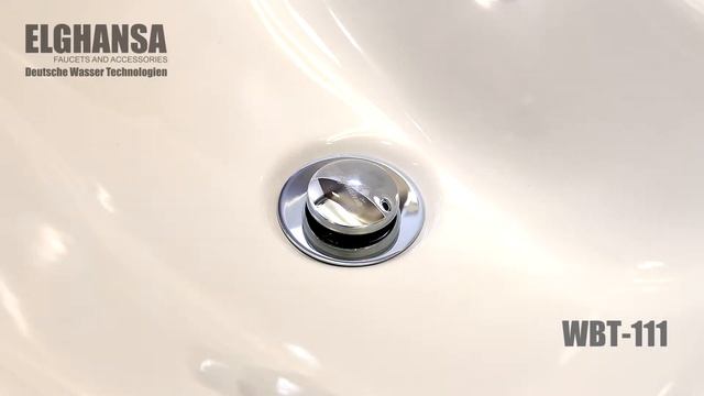 Донный клапан хром ELGHANSA арт.WBT-111 для раковин без перелива смотреть онлайн