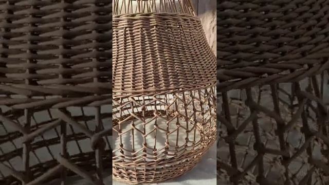 Абажур плетеный смотреть онлайн