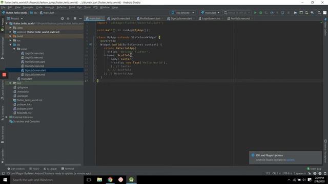 Flutter Plugins in Intellj Idea and Android Studio смотреть онлайн