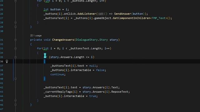 ДИАЛОГИ с ВАРИАНТАМИ ОТВЕТОВ на Unity | Создание игр смотреть онлайн