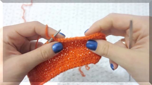 Как закрыть петли спицами? Самый простой способ)