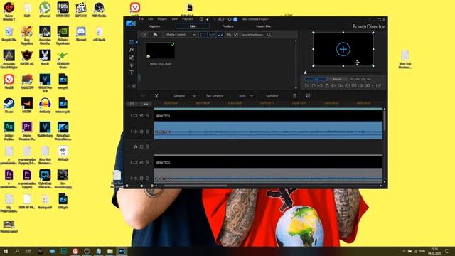 КАК, ГДЕ СКАЧАТЬ САМЫЙ ЛУЧШИЙ, БЫСТРЫЙ ВИДЕОРЕДАКТОР — POWERDIRECTOR 17 PRO ? ( БЕЗ ВОДЯНОГО ЗНАКА смотреть онлайн