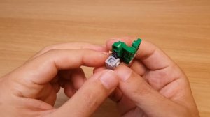 Micro LEGO brick cars combiner transformer mech - TwoBot #LEGO #transformers #combiners