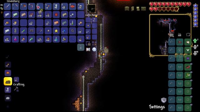 Terraria but legendary mode is really hard смотреть онлайн