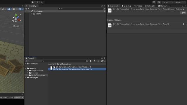 How to create custom script templates in Unity смотреть онлайн