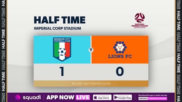 NPL Men Semi Final - Brisbane City vs. Lions FC смотреть онлайн