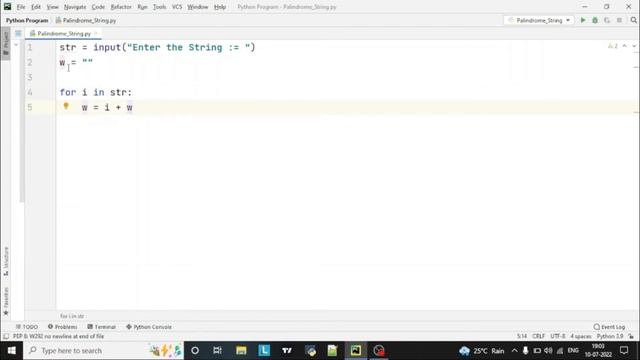 Palindrome Program || What is Palindrome || Python Program # 4 смотреть онлайн