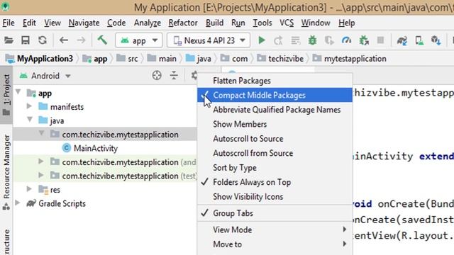 How To Change Package Name In Android Studio | Android Studio Tutorial Tutorial For Beginners смотреть онлайн