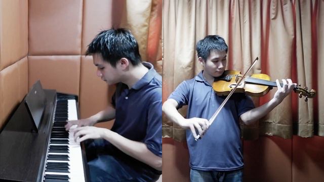 Toccata in D Minor - Bach (Piano & Violin Cover by Ian Pranandi) смотреть онлайн