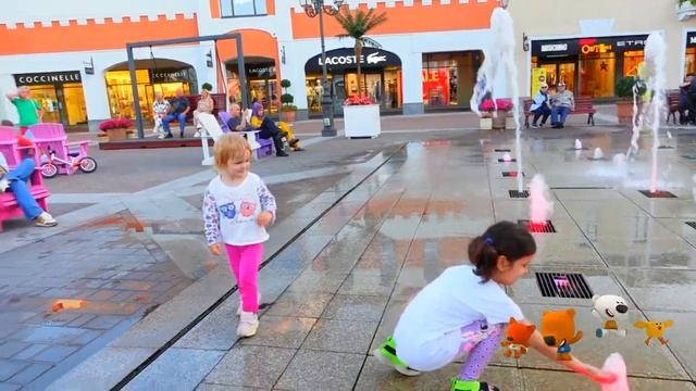 МЕГА фонтан в Аутлете Белая дача! смотреть онлайн