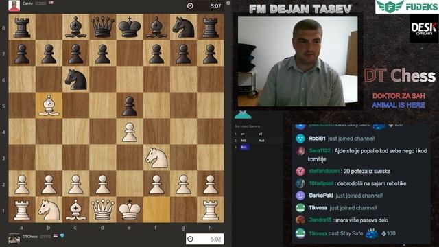 Mec FM DT vs Canty (Spanska partija Marsalov napad) смотреть онлайн