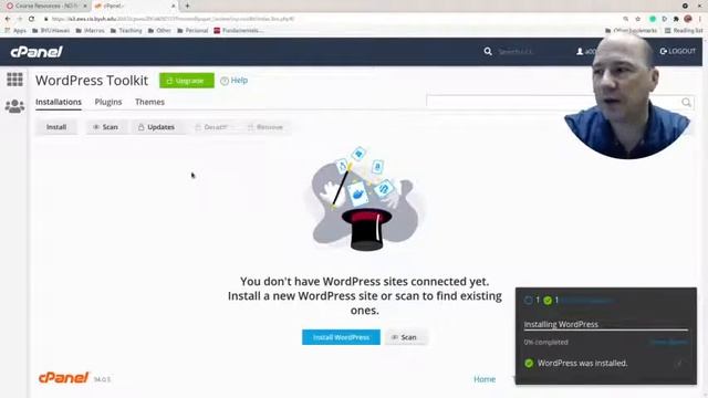 Installing WordPress into a directory in Cpanel смотреть онлайн