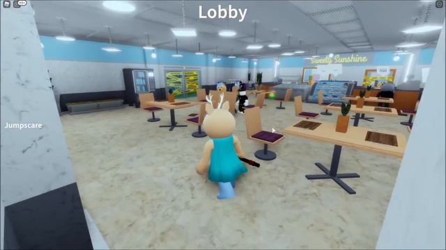 ROBLOX PIGGY RP HARA AND HER SWEET SHOP!! смотреть онлайн