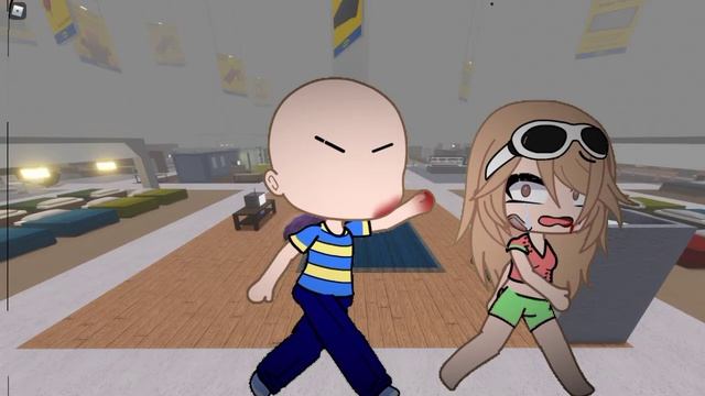 Scp-3008||Roblox||Gacha club||!BLOOD WARNING! смотреть онлайн