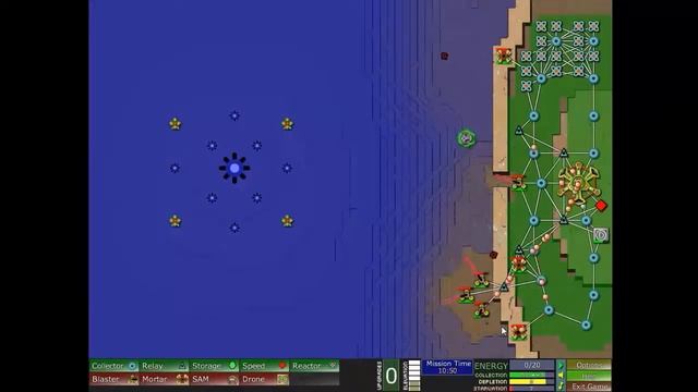 Первый взгляд Creeper world