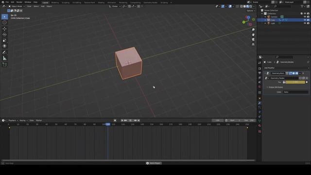 Динамические материалы (текстуры) в блендер. Geometry nodes bender смотреть онлайн