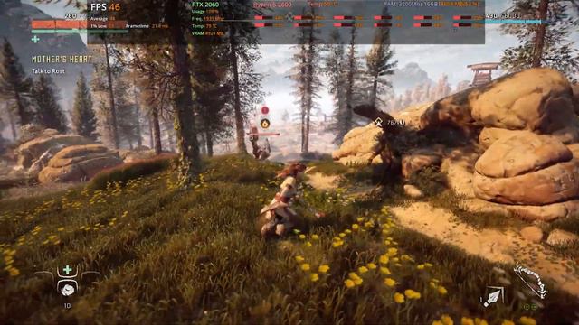 Horizon Zero Dawn - RTX 2060 / Ryzen 2600 - DLSS 4K Ultimate Settings смотреть онлайн