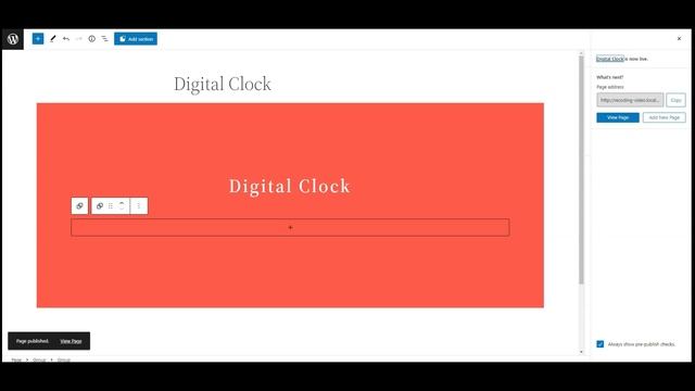 How to Create Digital Clock in WordPress Using JS | WordPress Tips and Tricks смотреть онлайн