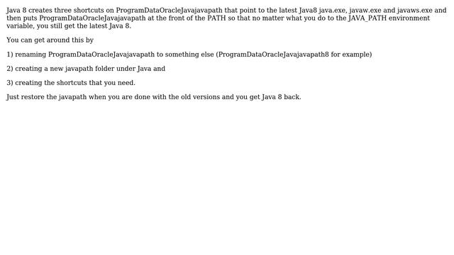 Changing current version of Java within Windows (7 Solutions!!) смотреть онлайн